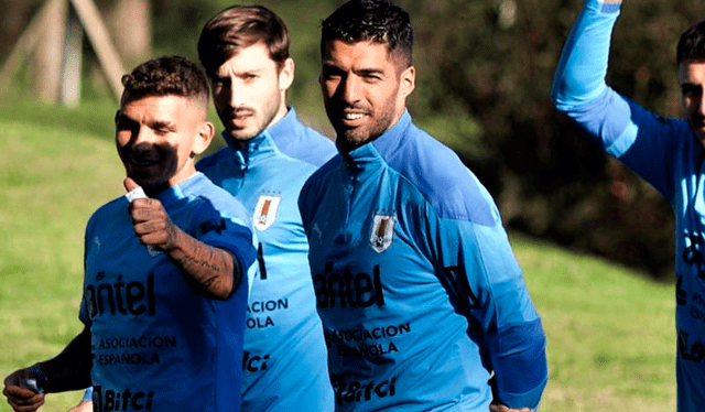 Luis Suárez viene de convertir con el Atlético de Madrid el último fin de semana ante el Barcelona por LaLiga. Foto: AUF/Twitter Luis Suárez viene de convertir con el Atlético de Madrid el último fin de semana ante el Barcelona por LaLiga. Foto: AUF/Twitter