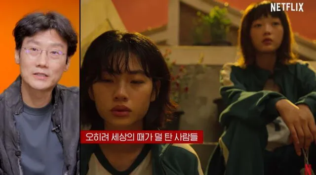 Comentarios del director a escena de Jung Ho Yeong y Lee Yoo Mi en Squid Game. Foto: Netflix