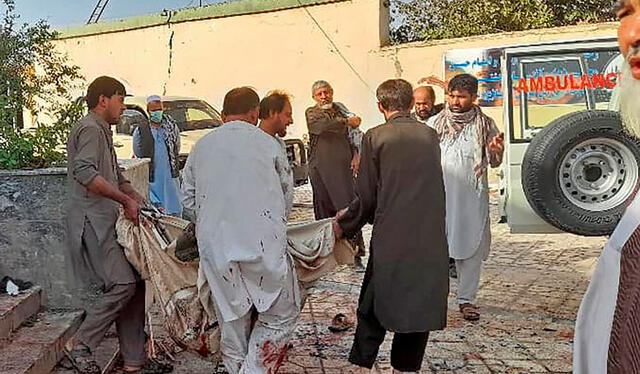 El atentado tuvo lugar en una mezquita en la zona de Sayed-Abad en Kunduz, capital de la provincia homónima. Foto: AFP