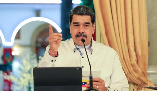 Maduro contradice las cifras ofecidas por la Organización Mundial de la Salud sobre el avance de la vacunación contra la COVID-19 en Venezuela. Foto. EFE