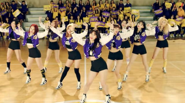 TWICE: outfits de "Cheer up". Foto: JYP