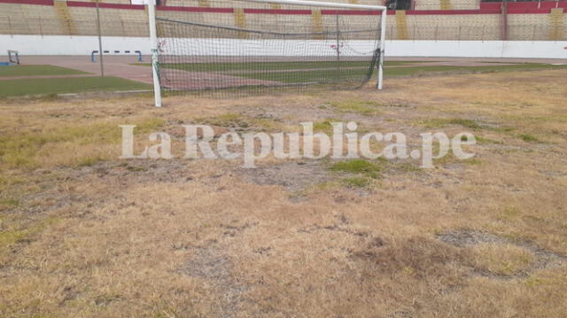 En agosto una comitiva de la FPF ya había supervisado este escenario y nada ha cambiado a la fecha. Foto: La República