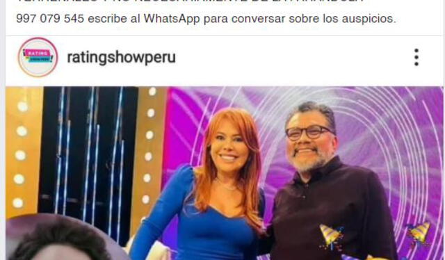 Tomás Angulo busca auspiciadores para programa propio en la televisión. Foto: Facebook