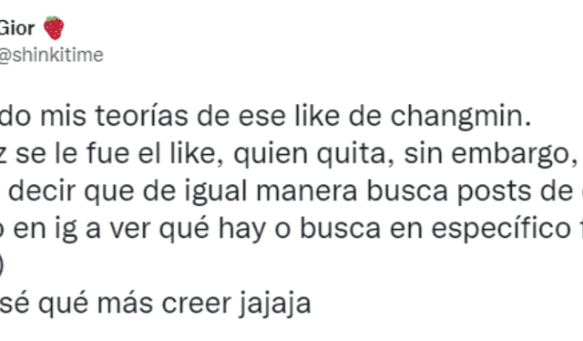 Reacción de Cassiopeia en redes. Foto: captura/Twitter