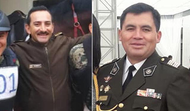 Coronel EP Ciro Bocanegra Loayza y Coronel EP Carlos Sánchez Cahuancama. Foto: composición/GLR