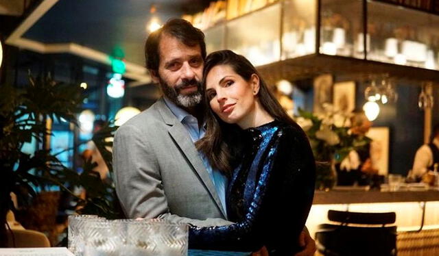 Juan Pablo Shunk con su esposa española Ana de Lastra. Foto: Instagram/@jpshuk