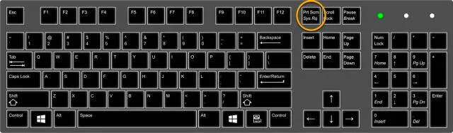 Ubicación de la tecla Impr Pant o Prt Scn en el teclado de una PC. Foto: AVG Ubicación de la tecla Impr Pant o Prt Scn en el teclado de una PC. Foto: AVG