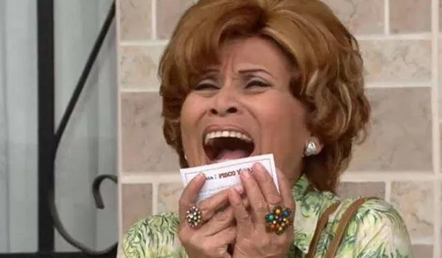 Irma Maury como Doña Nelly en Al fondo hay sitio. Foto: América TV