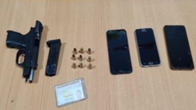 Fueron recuperados tres celulares de pasajeros agraviados. Foto: PNP