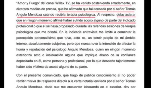 Tomás Ángulo casi demanda a Giuliana Rengifo por dos millones de soles. Foto: Instagram