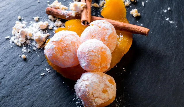 Las yemas de Santa Teresa están disponibles en muchas pastelerías españolas. Foto: Paradores de Turismo Las yemas de Santa Teresa están disponibles en muchas pastelerías españolas. Foto: Paradores de Turismo