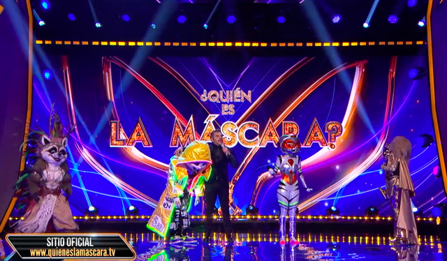Cuatro de los varios concursante que siguen —todavía, es cierto—, en la producción mexicana. Foto: Twitter de ¿Quién es la máscara?
