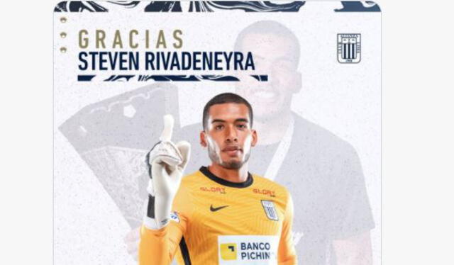 Steven Rivadeneyra deja de pertenecer al club victoriano. Foto: Prensa Alianza Lima