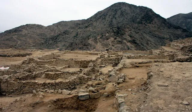 Las Shicras comenzó a ser construido hace unos 4.800 años. Foto: Andina