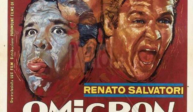 Afiche original de la película Omicron. 1963. Ugo Gregoretti. Fuente: FilmAffinity, Omicron.