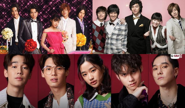 El remake tailandés de Boys over flowers o Hana yori dango llega a las pantallas el 18 de diciembre. Foto: composición La República / GMMTV / SBS
