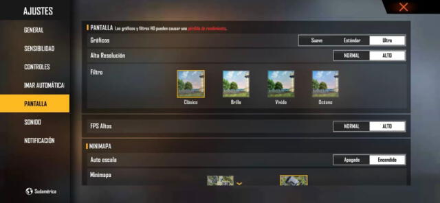 Entra a los ajustes de Free Fire y realiza estos cambios. Foto: La República
