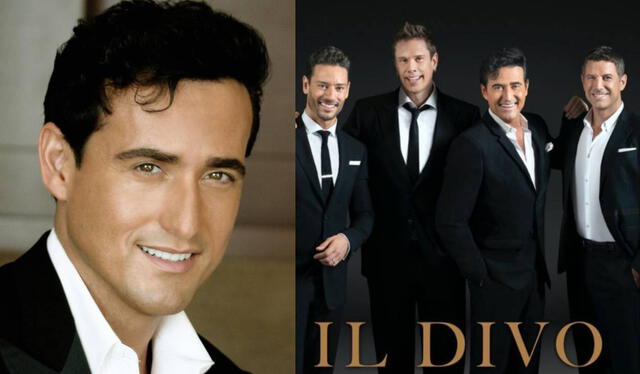Fallece Carlos Marín, cantante de Il Divo, tras ser inducido al coma. Foto: Il Divo/ Instagram
