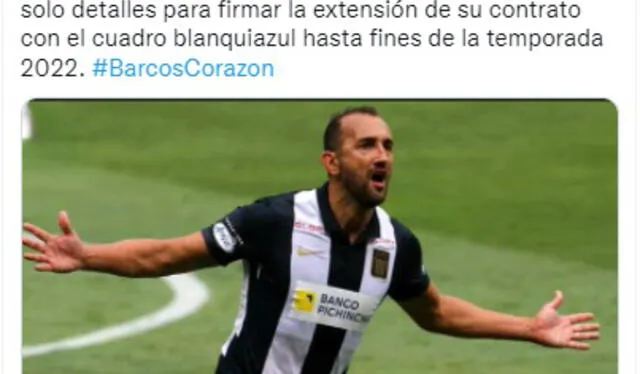 Hernán Barcos llegó este 2021 a Alianza Lima pensando jugar en segunda.