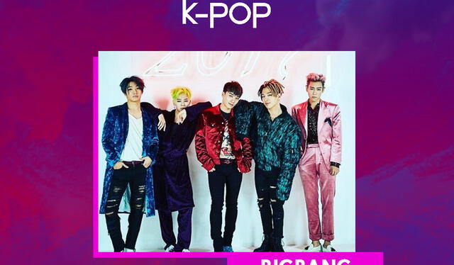 BIGBANG es uno de los grupos nominados a mejor leyenda K-pop en los PCA 2021. Foto: composición La República / YG