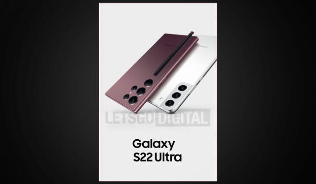 El Samsung Galaxy S22 Ultra sería compatible con el lápiz óptico S Pen. Foto: Let's Go Digital