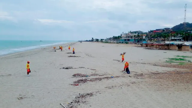 Desde el inicio de la pandemia ha bajado las visitas a las playas. Foto: Dircetur Tumbes.