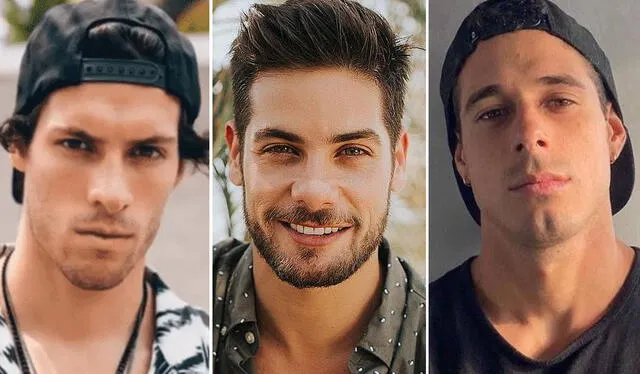 Patricio Parodi, Hugo García y Andrés Wiese son los únicos peruanos en la lista delos 100 rostros más bellos. Foto: Instagram
