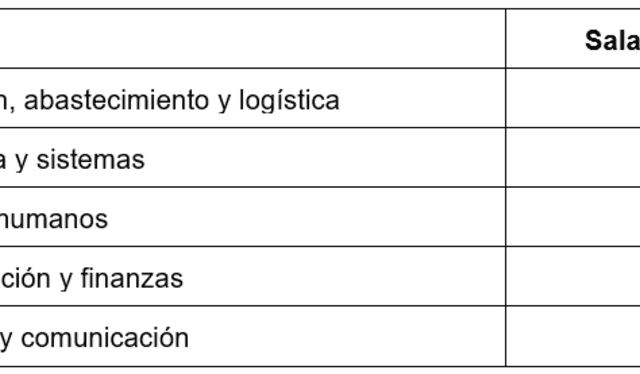 El top 5 del mercado laboral peruano. Fuente: Bumerang