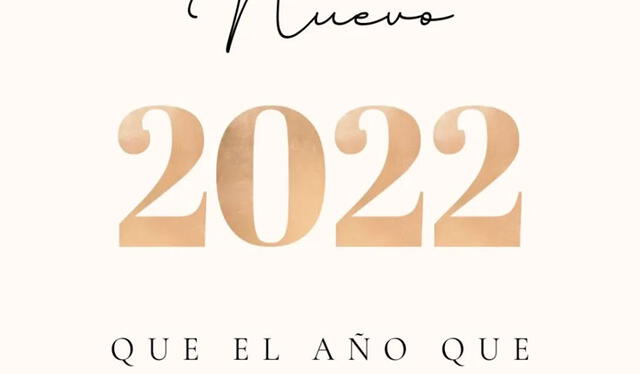 Tarjetas de Feliz Año Nuevo 2022. Foto: Espacioteca