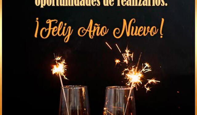 Tarjetas de Feliz Año Nuevo 2022. Foto: felizanonuevo.app