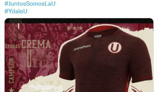 Universitario presentó la 'nueva piel' alterna de cara a la temporada 2022. Foto: Universitario/Twitter