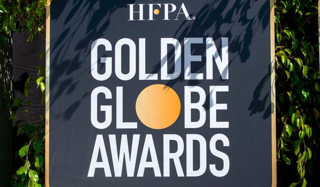 Logo de los Golden Globe Awards. Foto: HFPA