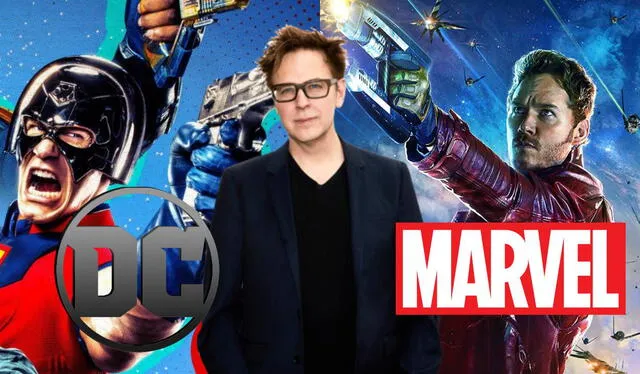 James Gunn fue despedido en 2018 de Disney, pero ese imprevisto finalmente logró que pudiera trabajar en Marvel y DC a la vez. Foto: composición/WarnerBros/Marvel