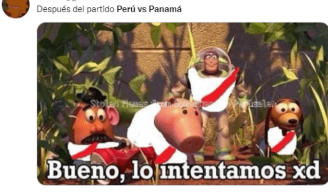 Los mejores memes de Perú vs. Panamá. Foto: Twitter