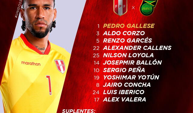 Perú vs. Jamaica: selección peruana modificó su equipo titular a pocos minutos del partido. Foto: FPF