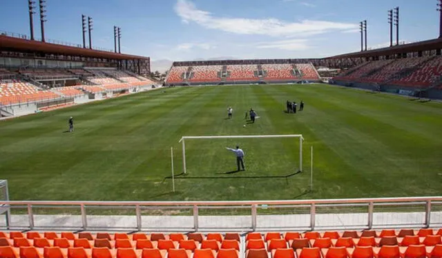 El estadio donde juega el Cobreloa fue inaugurado en el 2015. Foto: RedGol.