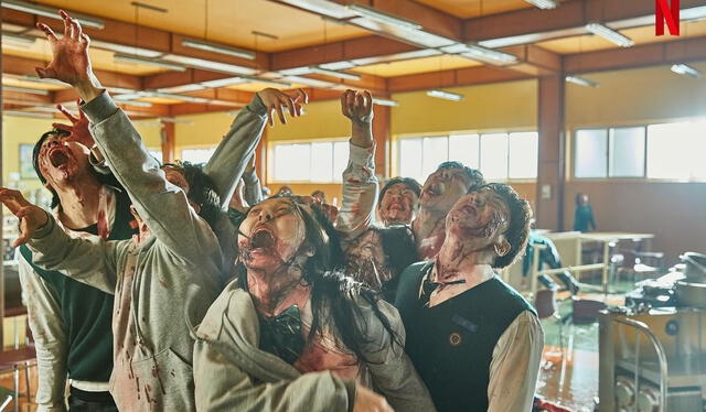 El primer k-drama original que Netflix estrena en 2022 es Estamos muertos. Foto: Netflix