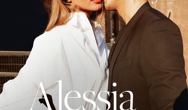 Hugo García y Alessia Rovegno en su primera portada juntos. Foto: Revista COSAS/Instagram