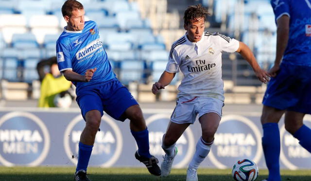 Cristian Benavente jugó en Real Madrid Castilla hasta el 2015. Foto: Real Madrid