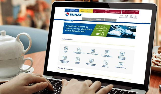 El pago del Impuesto a la Renta también se puede realizar a través de la web de la Sunat. Foto: turiweb El pago del Impuesto a la Renta también se puede realizar a través de la web de la Sunat. Foto: turiweb