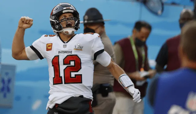 Tom Brady en la victoria de los Tampa Bay Buccaneers en el 2021. Foto: EFE