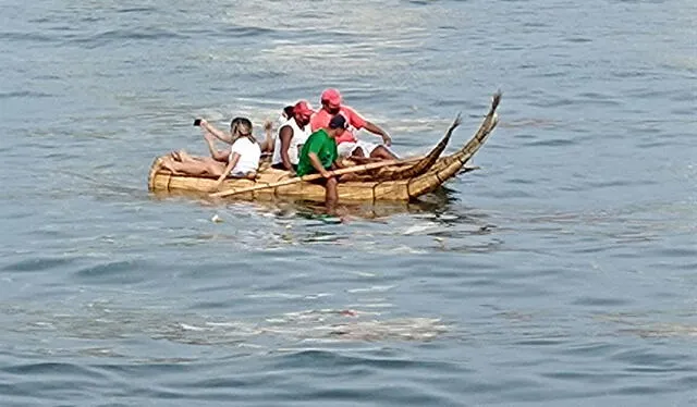 Zoom de los caballitos de totora del Moto G60s. Foto: Edson Henriquez