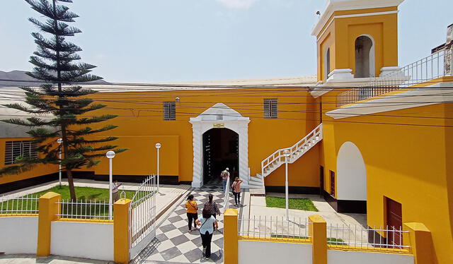 Fotografía con sensor gran angular de la Iglesia de Simbal. Foto: Edson Henriquez