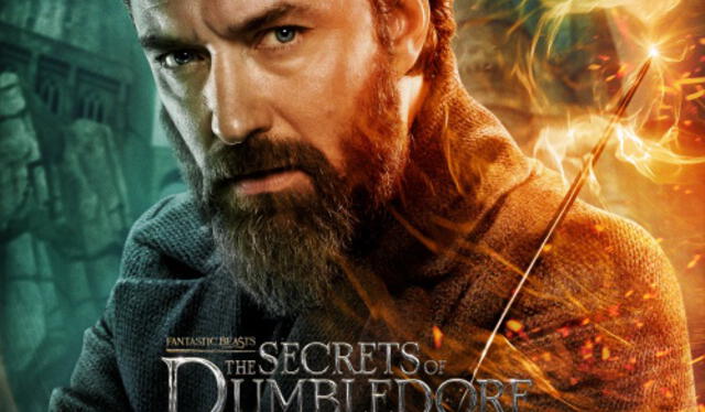 Jude Law como Albus Dumbledore. Foto: Warner Bros.