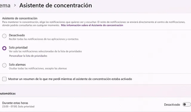 Pausar notificaciones en computadoras Windows. Foto: La República