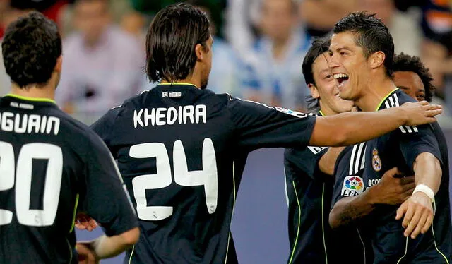 Junto a Cristiano Ronaldo, Khedira ganó títulos como la Champions League en el Real Madrid. Foto: EFE