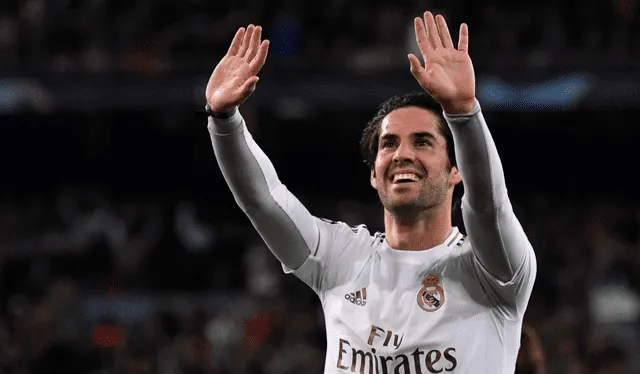 Isco, jugador del Real Madrid. Foto: AFP