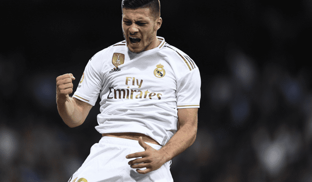 Jovic no tiene oportunidades en el Real Madrid. Foto: AFP