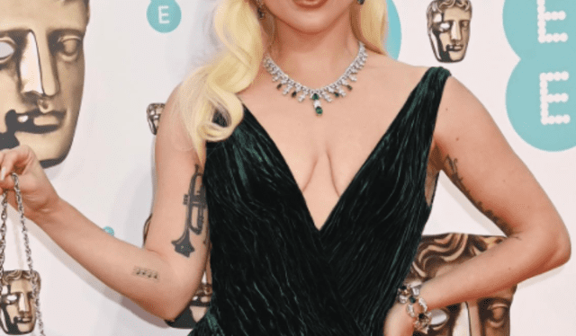 Lady Gaga asombró con su vestuario en los Premios Oscar. Foto: Lady Gaga/Instagram