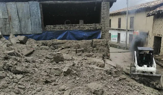 El COER precisó que solo se reportaron daños materiales. Foto: COER Áncash